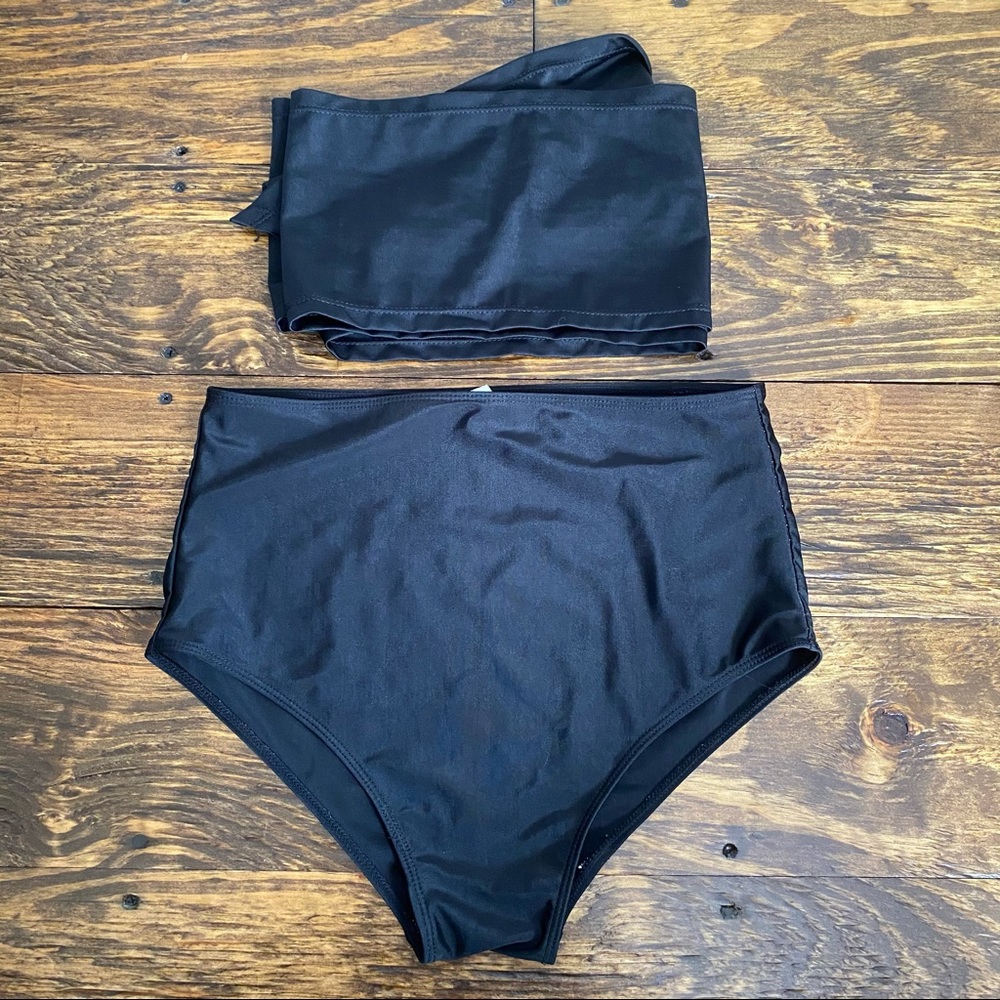 Black Two Piece Swimsuit
